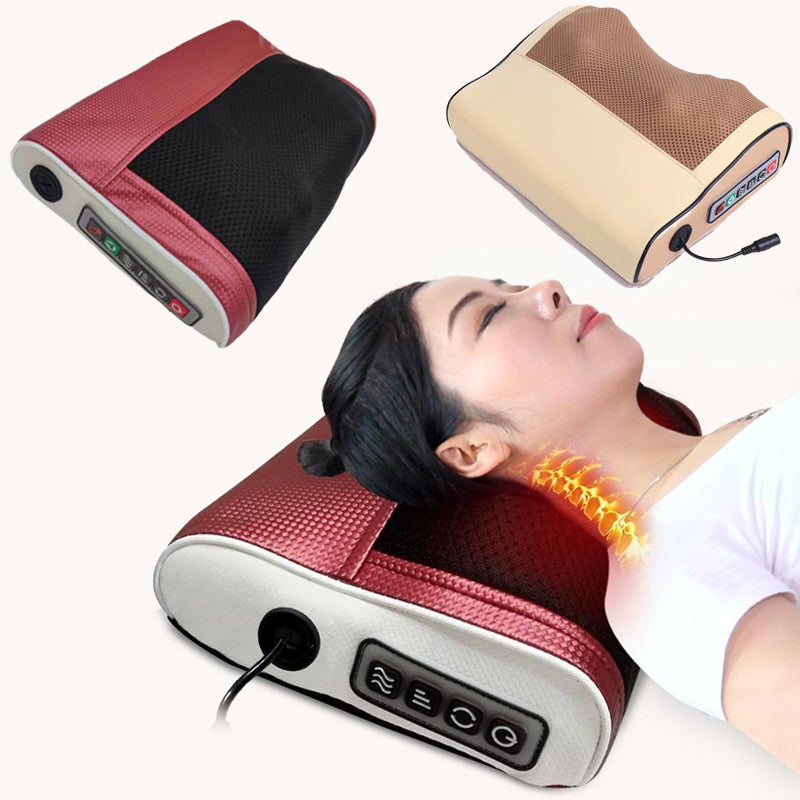 Vyhřívaný shiatsu masážní polštářek