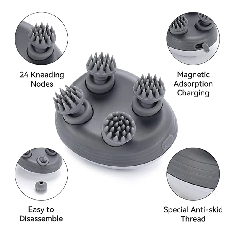 HeadEase 360: Chytrý masážní přístroj na pokožku hlavy