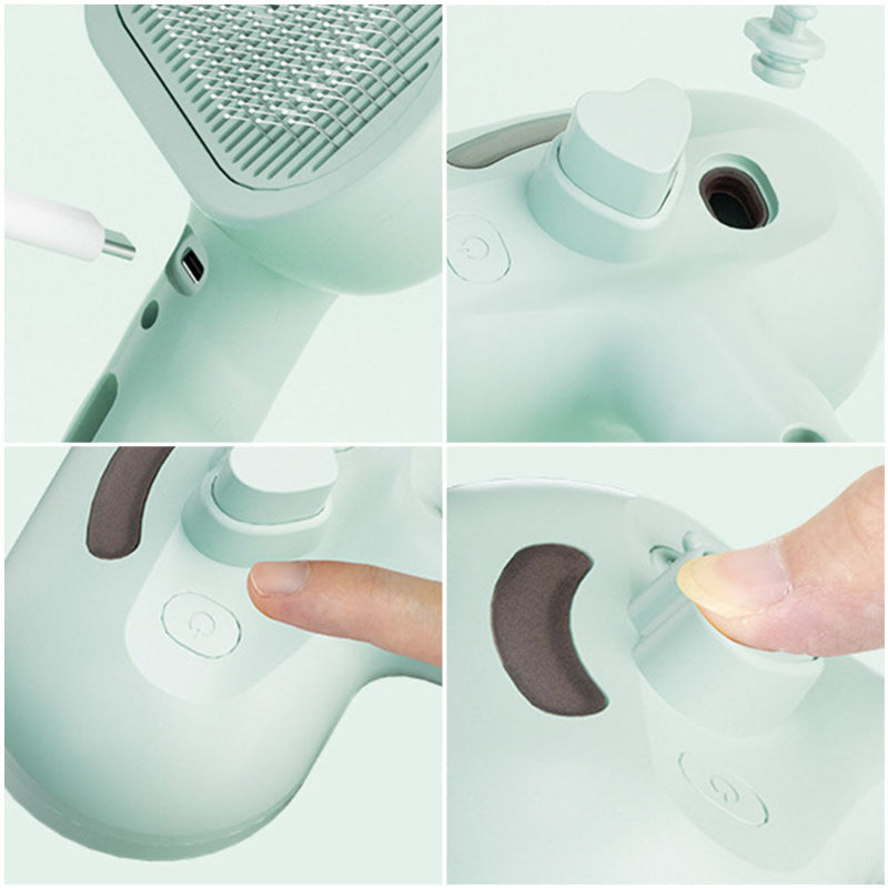 FurEase samočisticí kartáč pro domácí mazlíčky