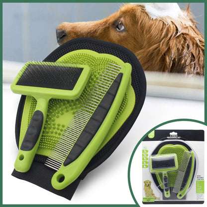 FurCare 3v1 sada pro péči o domácí mazlíčky