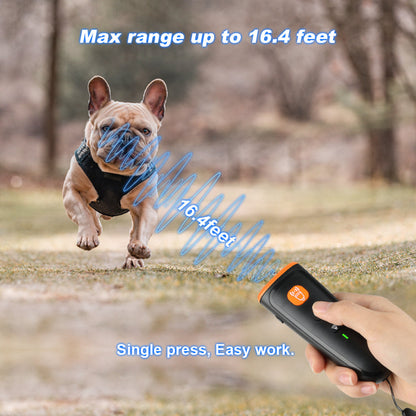 Chytré ultrazvukové zařízení pro výcvik psů