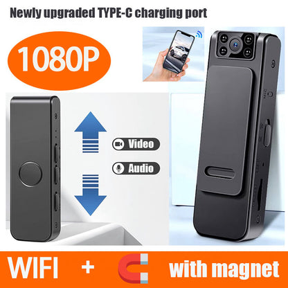 Mini HD špionážní kamera s nočním viděním