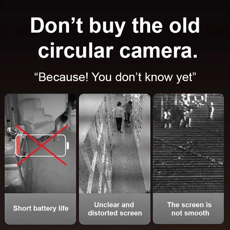 4K Mini WiFi chytrá bezpečnostní kamera