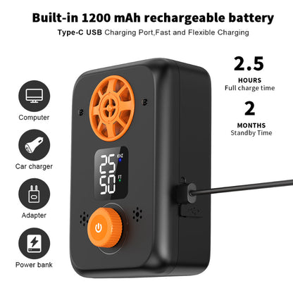 Ultrazvukové zařízení proti štěkání psů s LED displejem