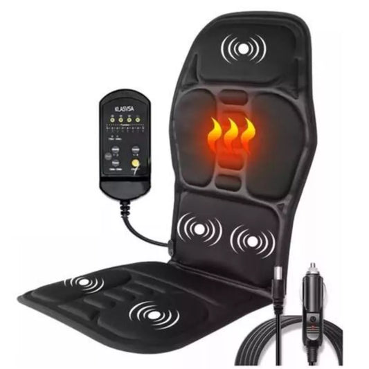 Elektrický masážní polštář na záda s vibracemi pro domácí, automobilové a kancelářské použití, úleva od bolesti v bedrech