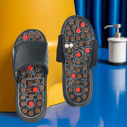 Masážní pantofle a ponožky s akupresurou