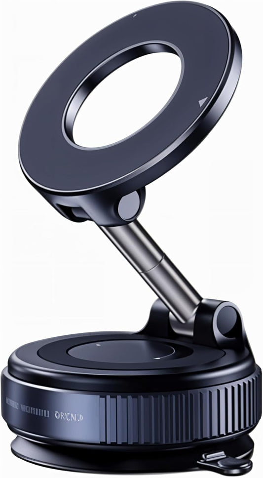 Vacuum Sací Magnetický Držák na Telefon, Držák do Auta se Sacím Přísavkou 360° Otáčení