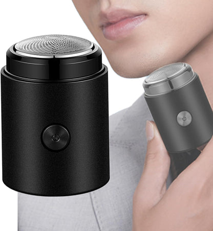 Mini elektrický přenosný holicí strojek rotační pánský holicí strojek