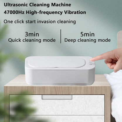 Ultrazvukové čisticí zařízení pro domácí použití na brýle, šperky, hodinky a další.