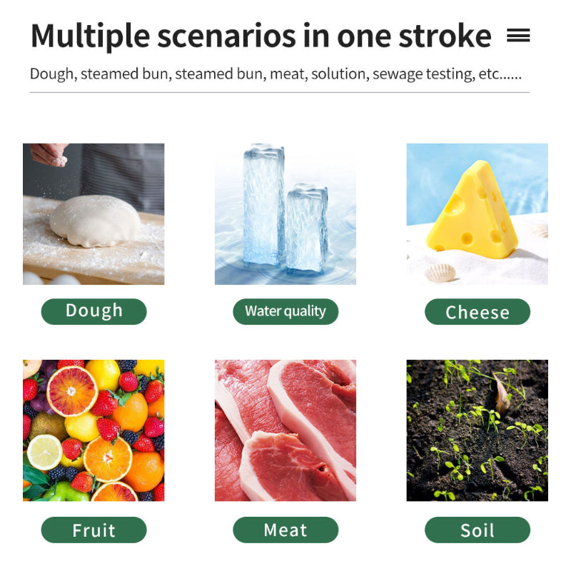 Digitální tester kvality potravin a vody