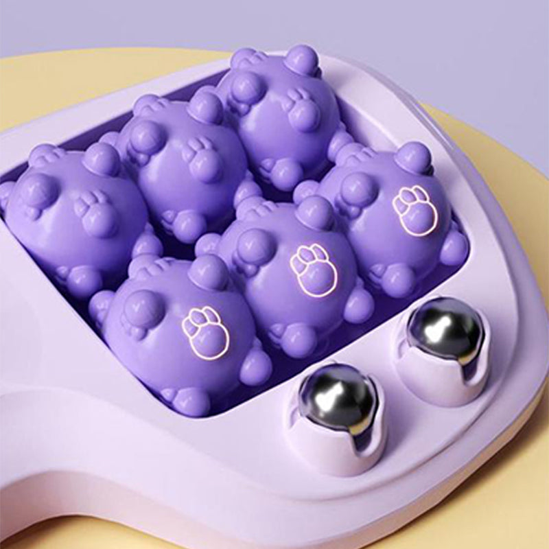 Masážní váleček na nohy s akupresurou a dvojím režimem