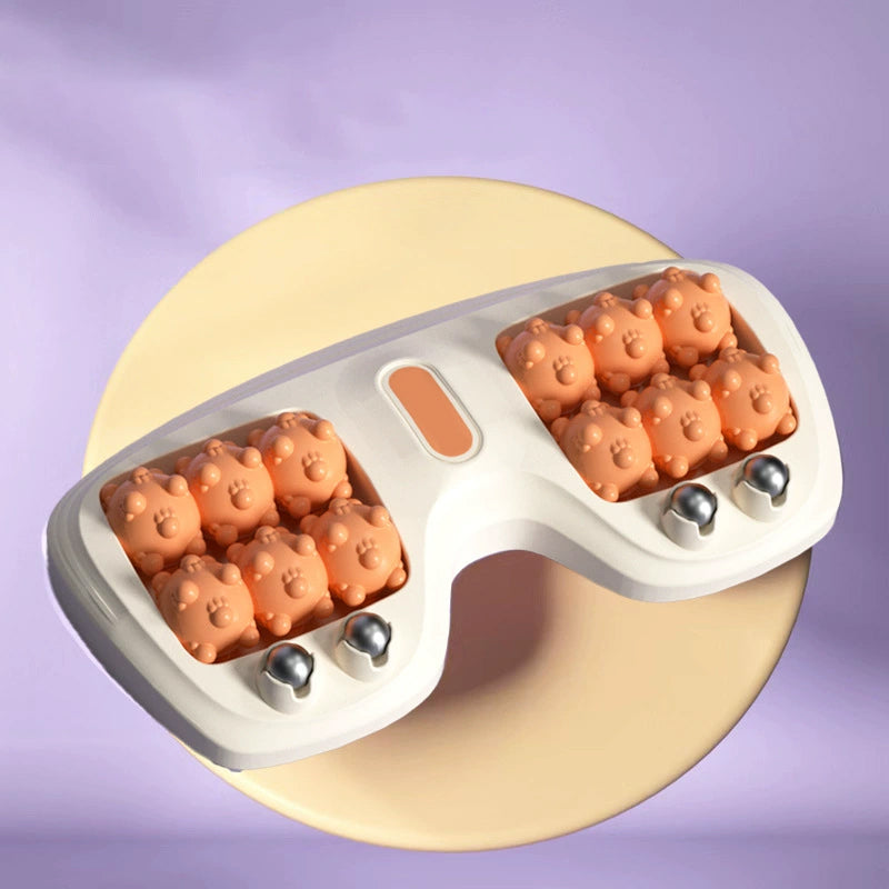 Masážní váleček na nohy s akupresurou a dvojím režimem