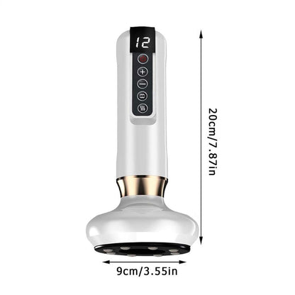 Chytrý přístroj proti celulitidě s funkcí zahřívání a vibrací