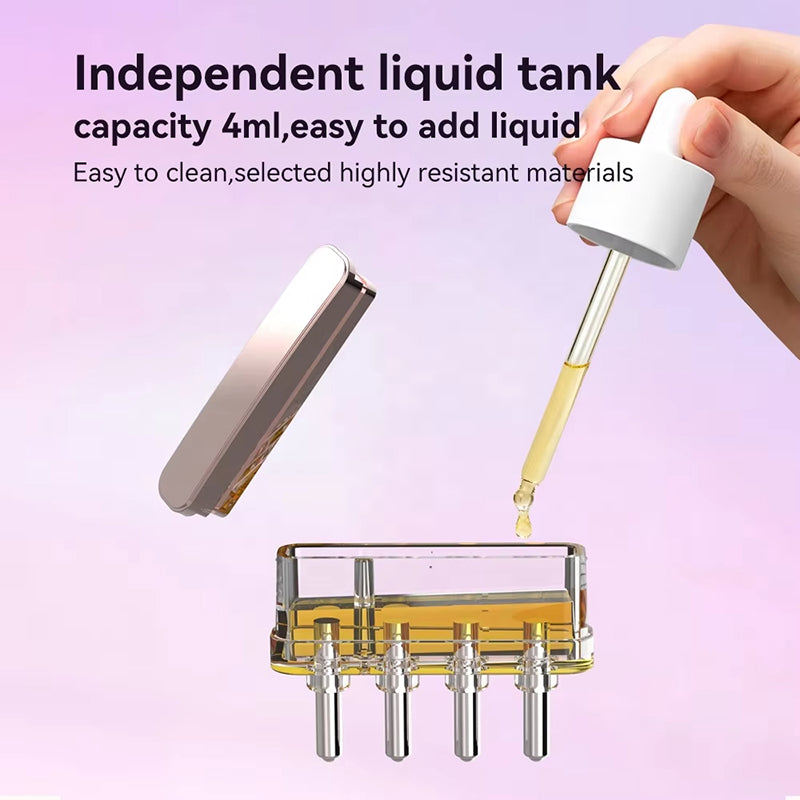 LumaBrush LED masážní kartáč na vlasy