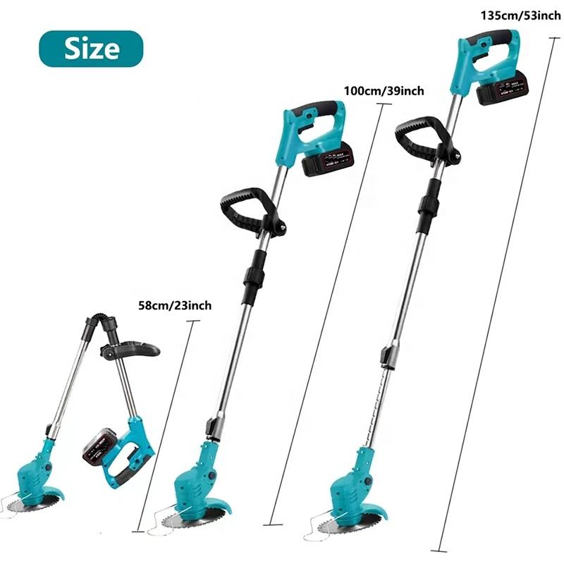 Elektrický akumulátorový vyžínač trávy