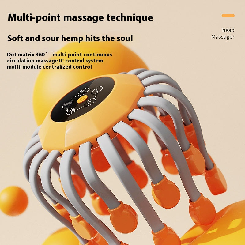 OctoRelax Chytrý masážní přístroj na hlavu