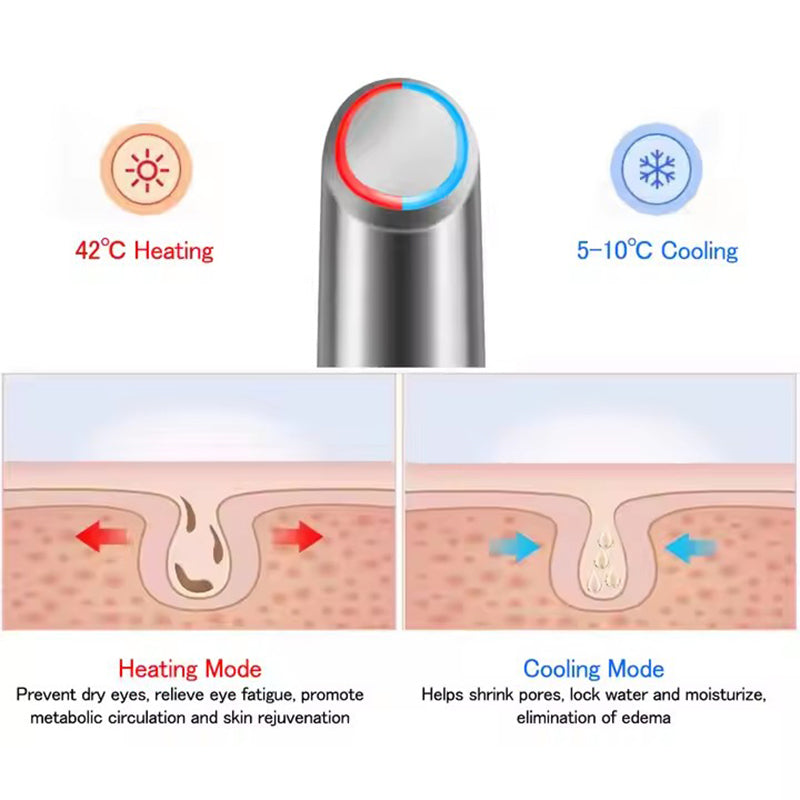 Tyčinka pro oční terapii s EMS a teplou/chladnou péčí