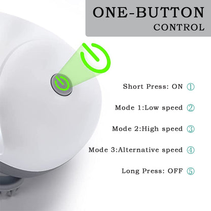 HeadEase 360: Chytrý masážní přístroj na pokožku hlavy