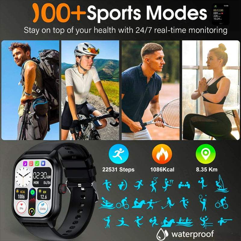 Chytré fitness hodinky s Bluetooth