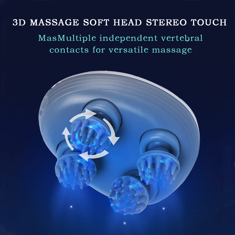 HeadEase 360: Chytrý masážní přístroj na pokožku hlavy