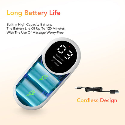 Masážní přístroj na lýtka s kompresí a teplem