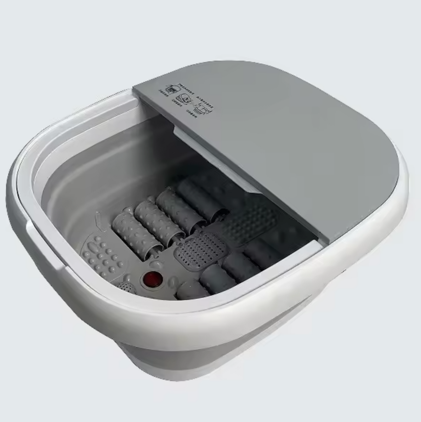 Přenosná skládací vana na nohy s dálkovým ovládáním