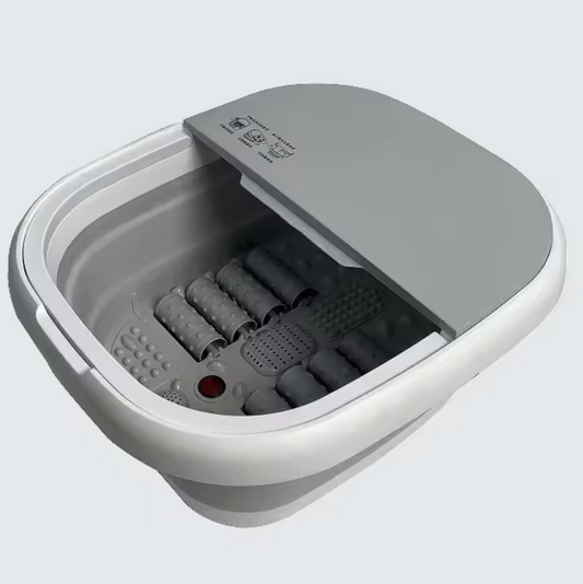 Přenosná skládací vana na nohy s dálkovým ovládáním