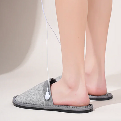 EMS masážní pantofle s elektroléčbou pro masáž nohou