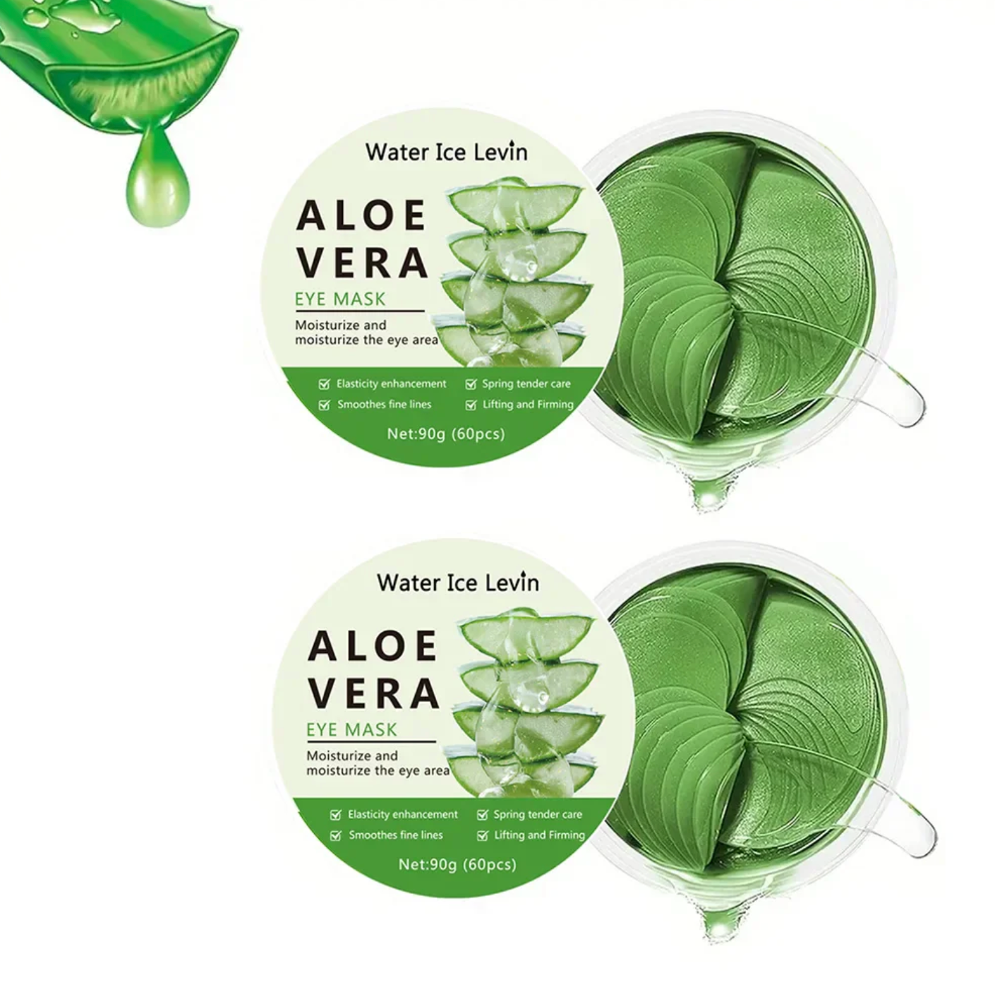 Maska na oči s aloe vera