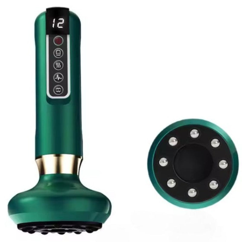 Chytrý přístroj proti celulitidě s funkcí zahřívání a vibrací