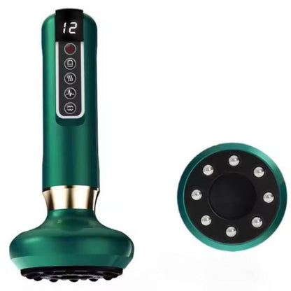 Chytrý přístroj proti celulitidě s funkcí zahřívání a vibrací