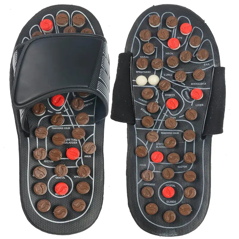 Masážní pantofle a ponožky s akupresurou