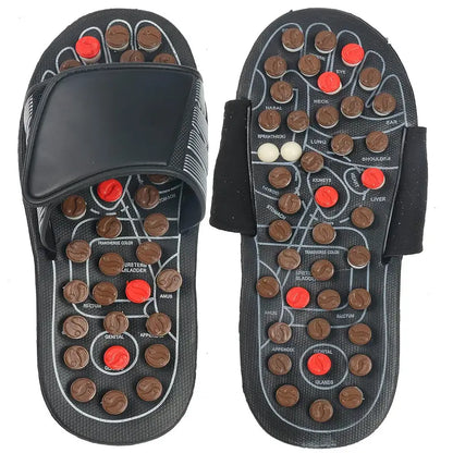 Masážní pantofle a ponožky s akupresurou