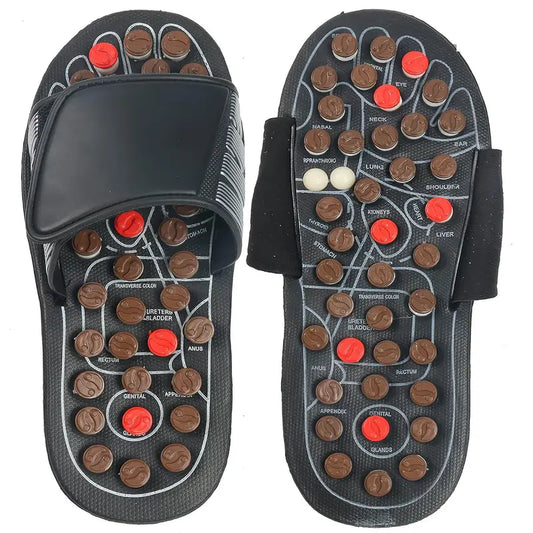 Masážní pantofle a ponožky s akupresurou
