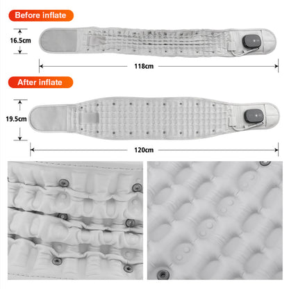 Chytrý vyhřívaný masážní přístroj na bedra a břicho