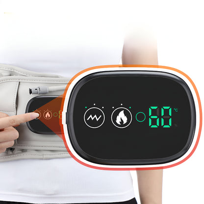 Chytrý vyhřívaný masážní přístroj na bedra a břicho