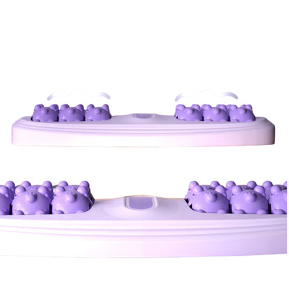 Masážní váleček na nohy s akupresurou a dvojím režimem