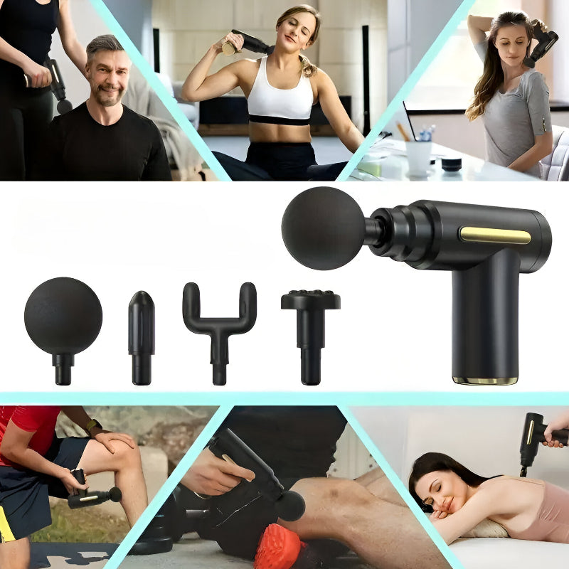 Masážní pistole pro hlubokou tkáňovou perkusní masáž