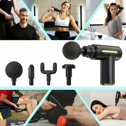 Masážní pistole pro hlubokou tkáňovou perkusní masáž