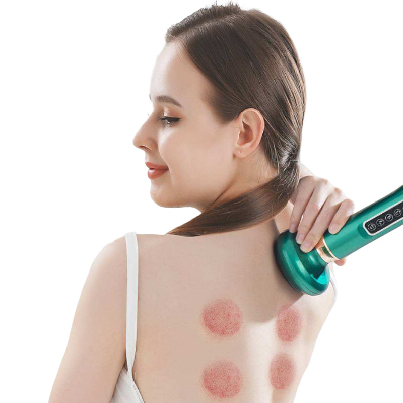 Chytrý přístroj proti celulitidě s funkcí zahřívání a vibrací