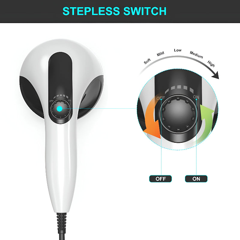 Masážní přístroj na celé tělo s více nástavci