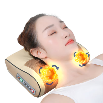 Vyhřívaný shiatsu masážní polštářek