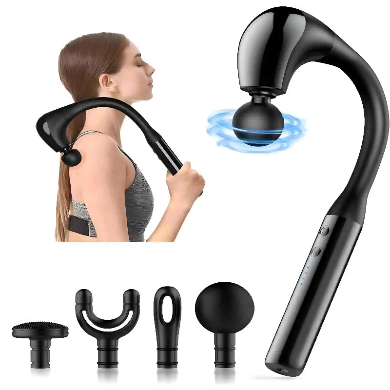 Přenosný masážní přístroj na regeneraci svalů