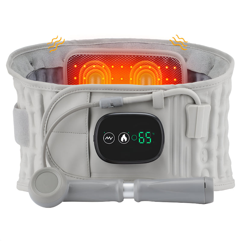 Chytrý vyhřívaný masážní přístroj na bedra a břicho